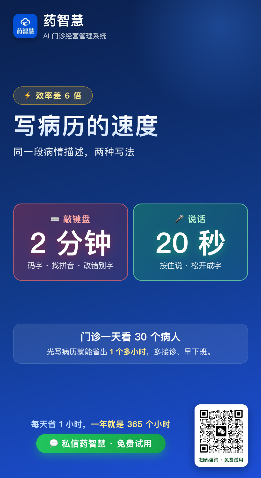 打字2分钟 说话20秒